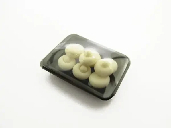 Dollhouse Miniature Food Mini Mushroom Tray Supermarket Food Pack 16731 - Image 4
