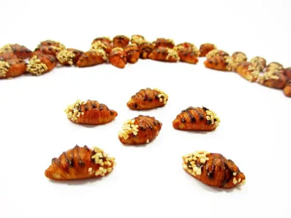 Dollhouse Food Lot 6 Plain Croissant 1:12 Miniature Bakery Bread Croissant 17032 - Image 2