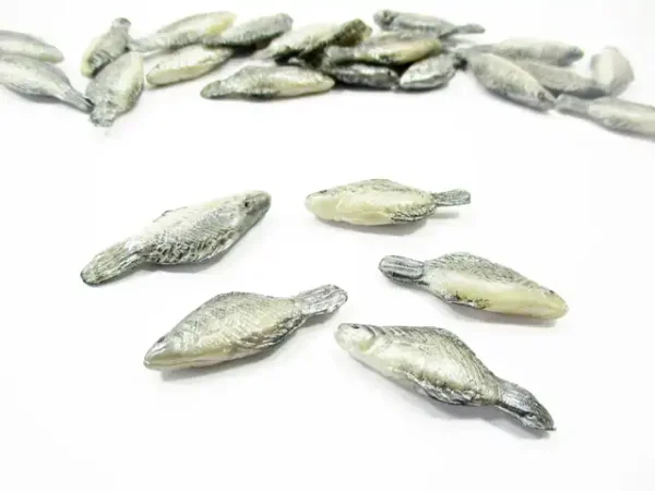 Dollhouse 5 Fresh Sea Bass Fish Miniature 1:12 Seafood Sea Fresh Fish 17053 - Image 2