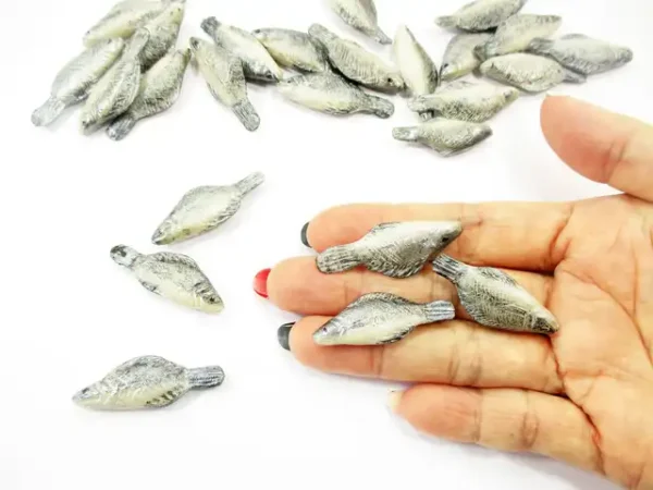 Dollhouse 5 Fresh Sea Bass Fish Miniature 1:12 Seafood Sea Fresh Fish 17053 - Image 5