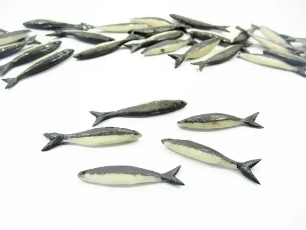 Miniature 5 Mackerel Fresh Fish Dollhouse 1:12 Grocery Store Seafood 17056 - Image 2