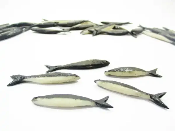Miniature 5 Mackerel Fresh Fish Dollhouse 1:12 Grocery Store Seafood 17056 - Image 3