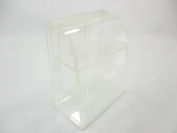 Small Empty Clear Acrylic Table Top Display Shop Dollhouse Miniatures 9971 - Image 6