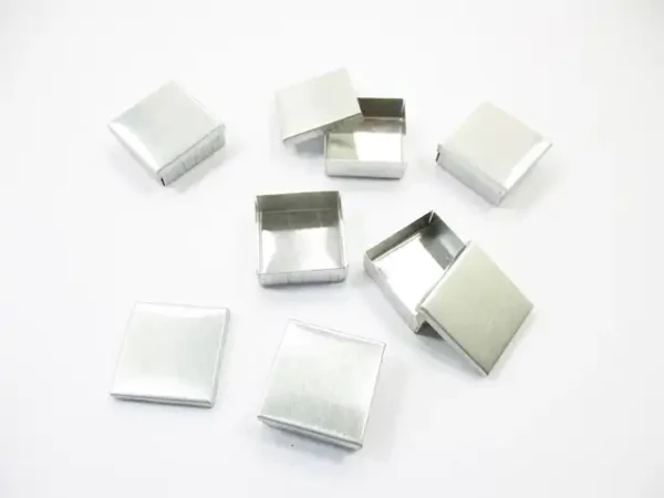 Set of Boxes of Cookie/Candy Tins Square Dollhouse Miniature Supply - Image 3
