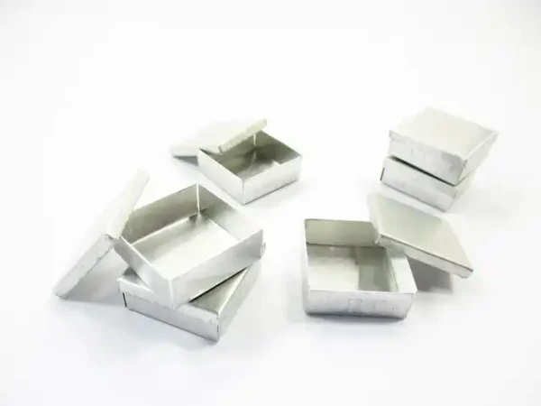 Set of Boxes of Cookie/Candy Tins Square Dollhouse Miniature Supply - Image 4