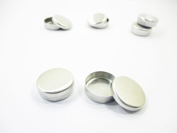 Set of Box of Cookie Tins Round Dolls House Miniatures Accessories Supply