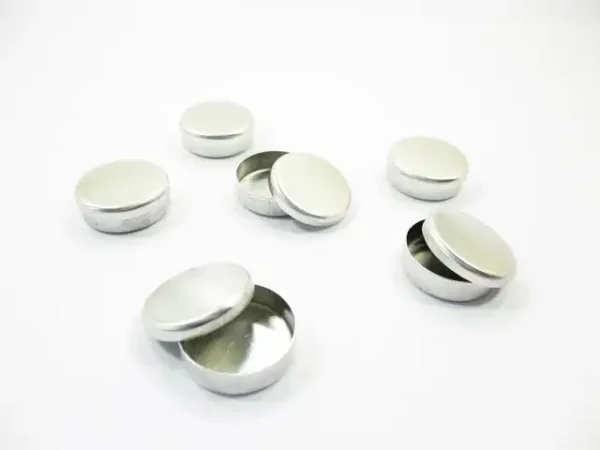 Set of Box of Cookie Tins Round Dolls House Miniatures Accessories Supply - Image 2
