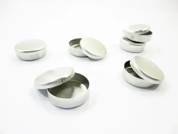 Set of Box of Cookie Tins Round Dolls House Miniatures Accessories Supply - Image 3
