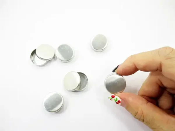 Set of Box of Cookie Tins Round Dolls House Miniatures Accessories Supply - Image 5