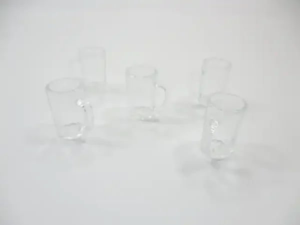 Dollhouse Miniatures 5 Beer Cup Acrylic Beverage Supply Accessories Mug 12453 - Image 3