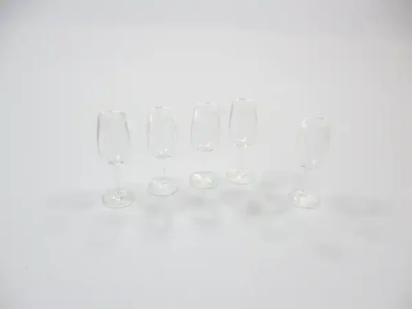 Acrylic Wine Glass Dollhouse Miniature Accessories Beverage Supply - Image 2