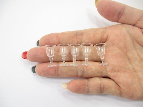 Acrylic Ice Cream Cup Dollhouse Miniature Accessories Drinks Supplies