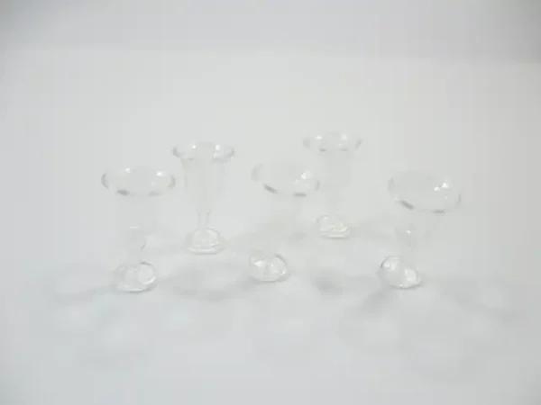 Acrylic Ice Cream Cup Dollhouse Miniature Accessories Drinks Supplies - Image 3