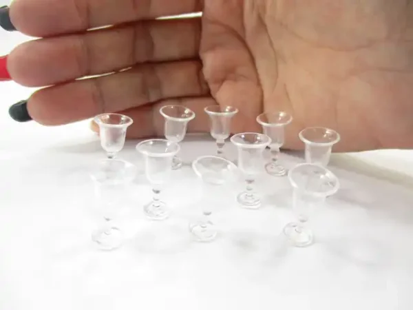 Acrylic Ice Cream Cup Dollhouse Miniature Accessories Drinks Supplies - Image 4