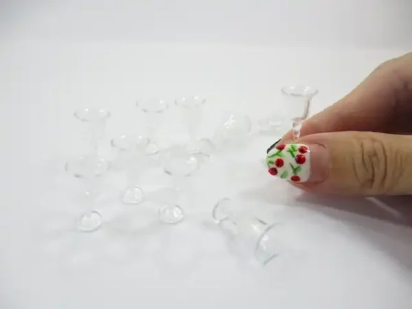 Acrylic Ice Cream Cup Dollhouse Miniature Accessories Drinks Supplies - Image 7