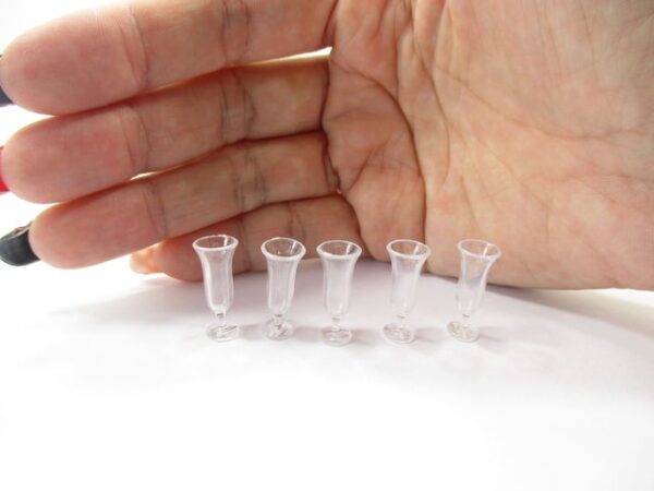 Acrylic Ice Cream Cup Dollhouse Miniature Accessories Drinks Supply