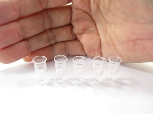 Acrylic Ice Cream Cup Dollhouse Miniatures Accessories Beverage Supply