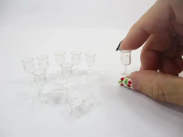 Acrylic Ice Cream Cup Dollhouse Miniatures Accessories Beverage Supply - Image 4