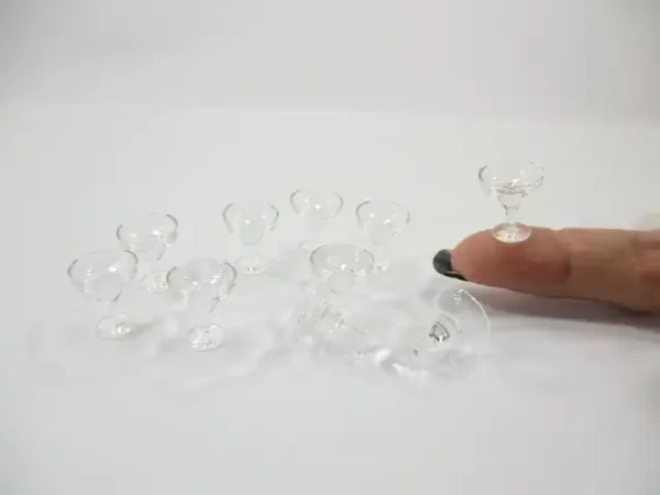 Acrylic Cocktail Glass Dollhouse Miniatures Accessories Beverage Supply - Image 6