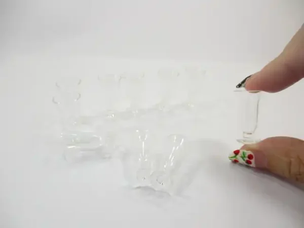 Acrylic Ice Cream Glass Dollhouse Miniatures 1:6 Accessories Supply Charms - Image 5