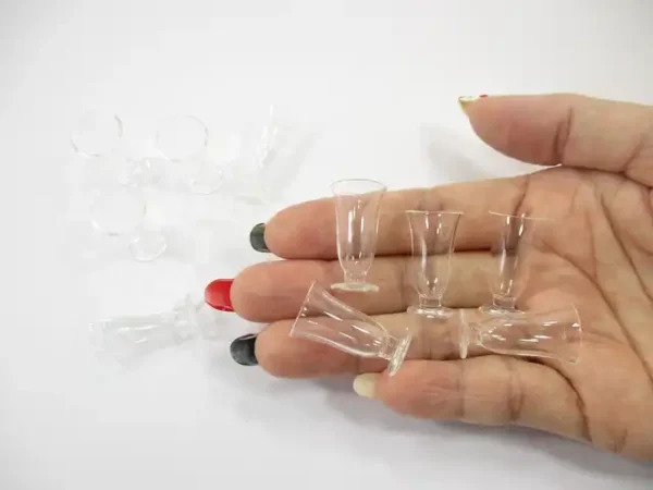 Acrylic Ice Cream Glass Dollhouse Miniatures 1:6 Accessories Supply Charms - Image 8