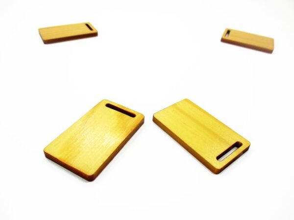 2 Cutting Wooden Board Kitchen Accessories Supply Dollhouse Miniature 12527