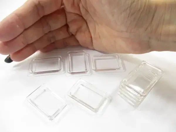 Empty Tray Size S Acrylic Plastic Dolls House Miniatures Supply Charms - Image 3