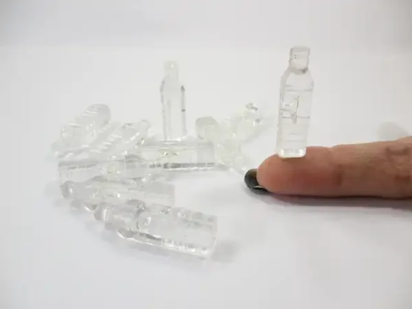 Set 10 Water Square Bottle Dollhouse Miniature Beverage Accessories Supply 13093 - Image 7