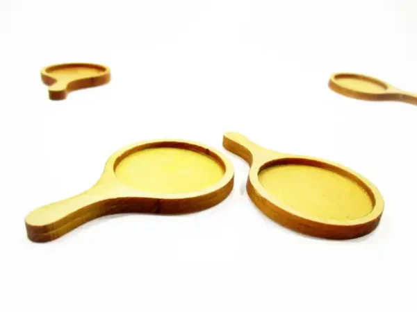 Set of 2 Pizza Pan Cutting Board Kitchen Accessories Dollhouse Miniatures 13383 - Image 2