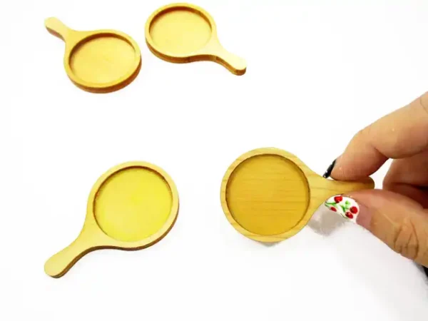 Set of 2 Pizza Pan Cutting Board Kitchen Accessories Dollhouse Miniatures 13383 - Image 5