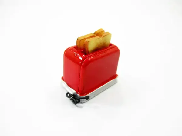 Dollhouse Miniatures Electric Toaster Bakery Cooking Kitchen Machine - Image 2