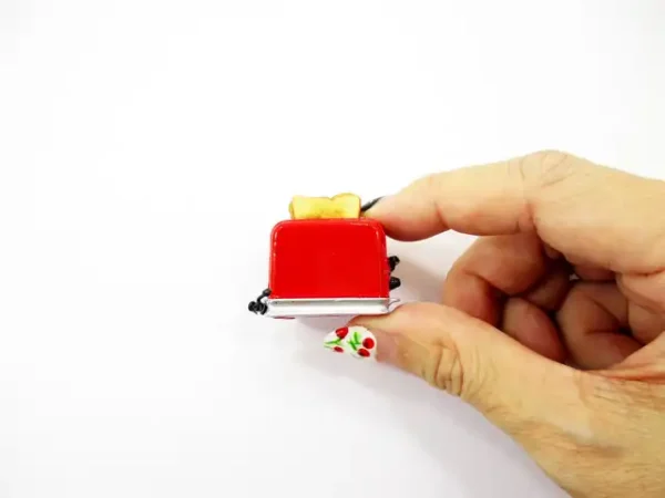 Dollhouse Miniatures Electric Toaster Bakery Cooking Kitchen Machine - Image 11