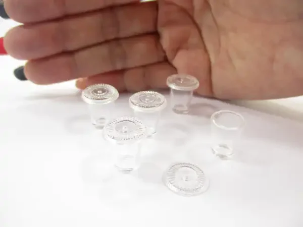 Dollhouse Miniatures Accessories Acrylic Iced Coffee Cup Beverage Supply - Image 8