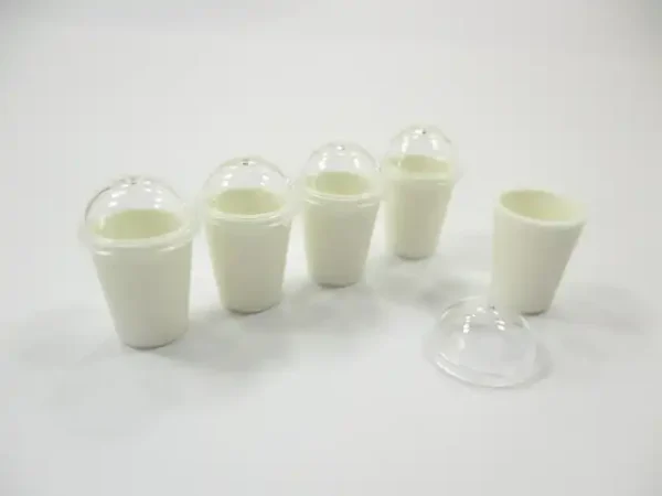 Dollhouse Miniatures Accessories Acrylic Frappe Coffee Cup Beverage Supply - Image 2