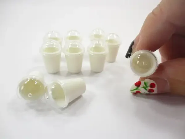 Dollhouse Miniatures Accessories Acrylic Frappe Coffee Cup Beverage Supply - Image 5