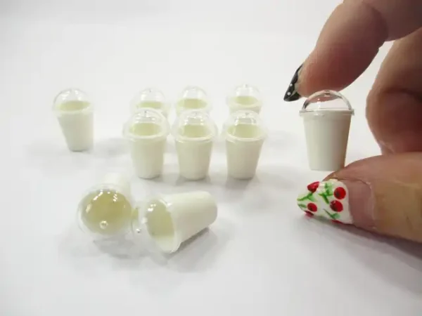 Dollhouse Miniatures Accessories Acrylic Frappe Coffee Cup Beverage Supply - Image 6