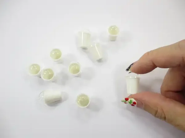Dollhouse Miniatures Accessories Acrylic Frappe Coffee Cup Beverage Supply - Image 9