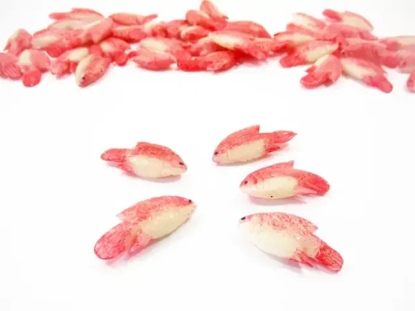 Miniature 5 Red Tilapia Fresh Fish Dollhouse Grocery Store Seafood Fish 17065 - Image 3