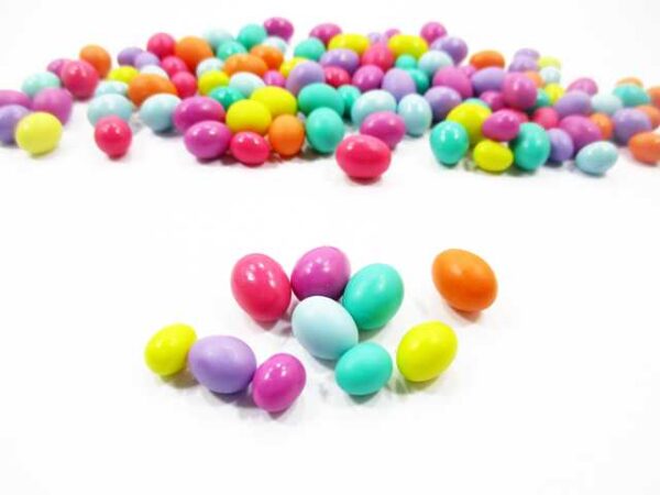 1:12 Miniature Easter Egg Dollhouse Mixed Color Tiny Easter Egg Supply - Image 2