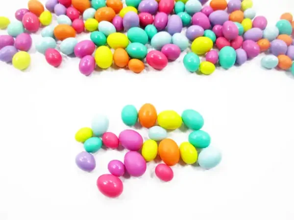1:12 Miniature Easter Egg Dollhouse Mixed Color Tiny Easter Egg Supply - Image 4