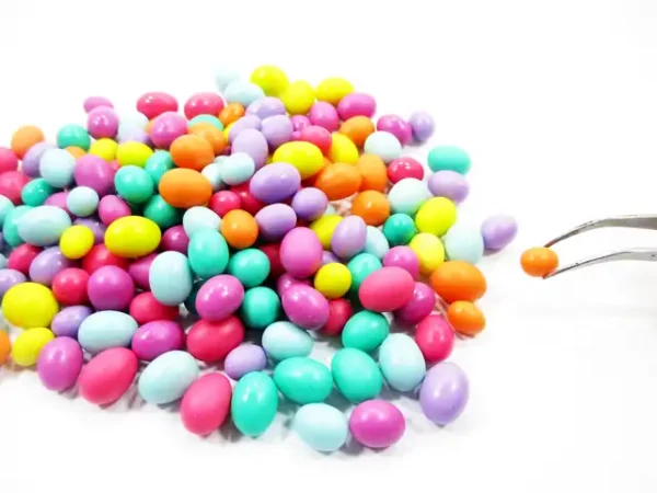 1:12 Miniature Easter Egg Dollhouse Mixed Color Tiny Easter Egg Supply - Image 6