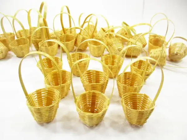 Wholesale Wicker Holder Basket Fruit Vegetable Dollhouse Miniature - Image 3